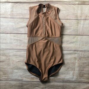 Five Dancewear Elegant Gold Dance Costume